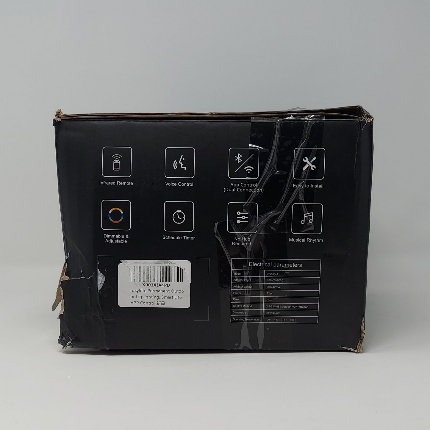 Smart RGB Permanent Outdoor Lights 98ft Smart Lights App Controlled