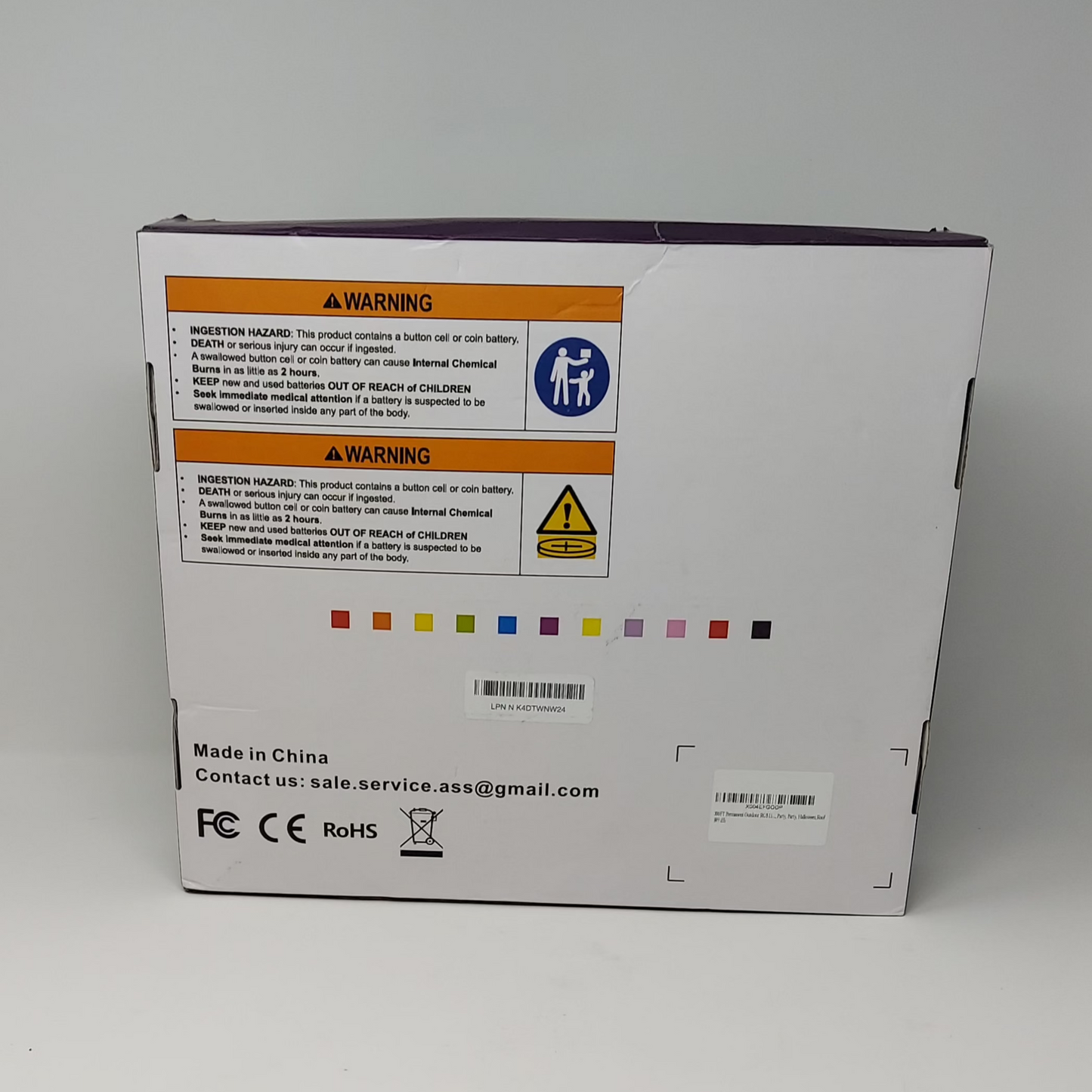 Outdoors LED Colorful Eaves Light 300ft RGB Waterproof