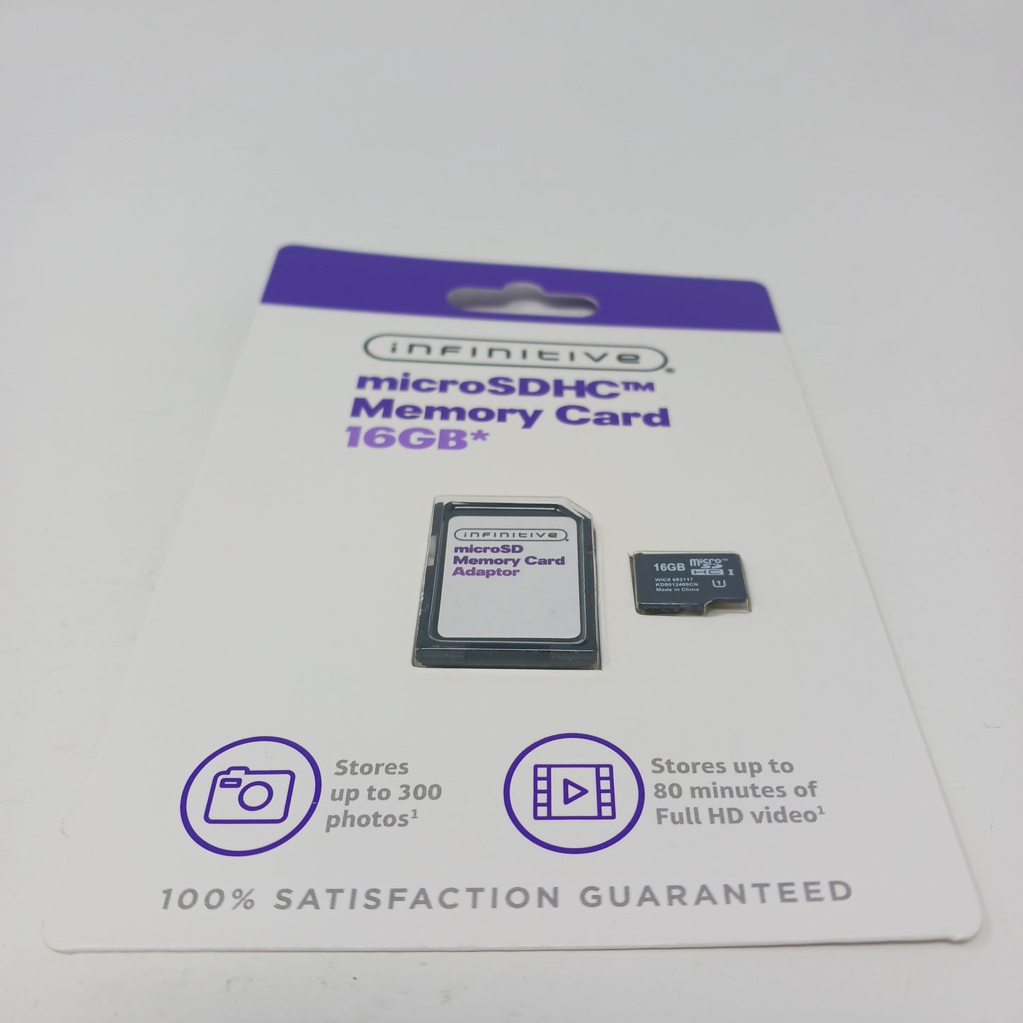 New Infinitive 16GB MicroSDHC Memory Card