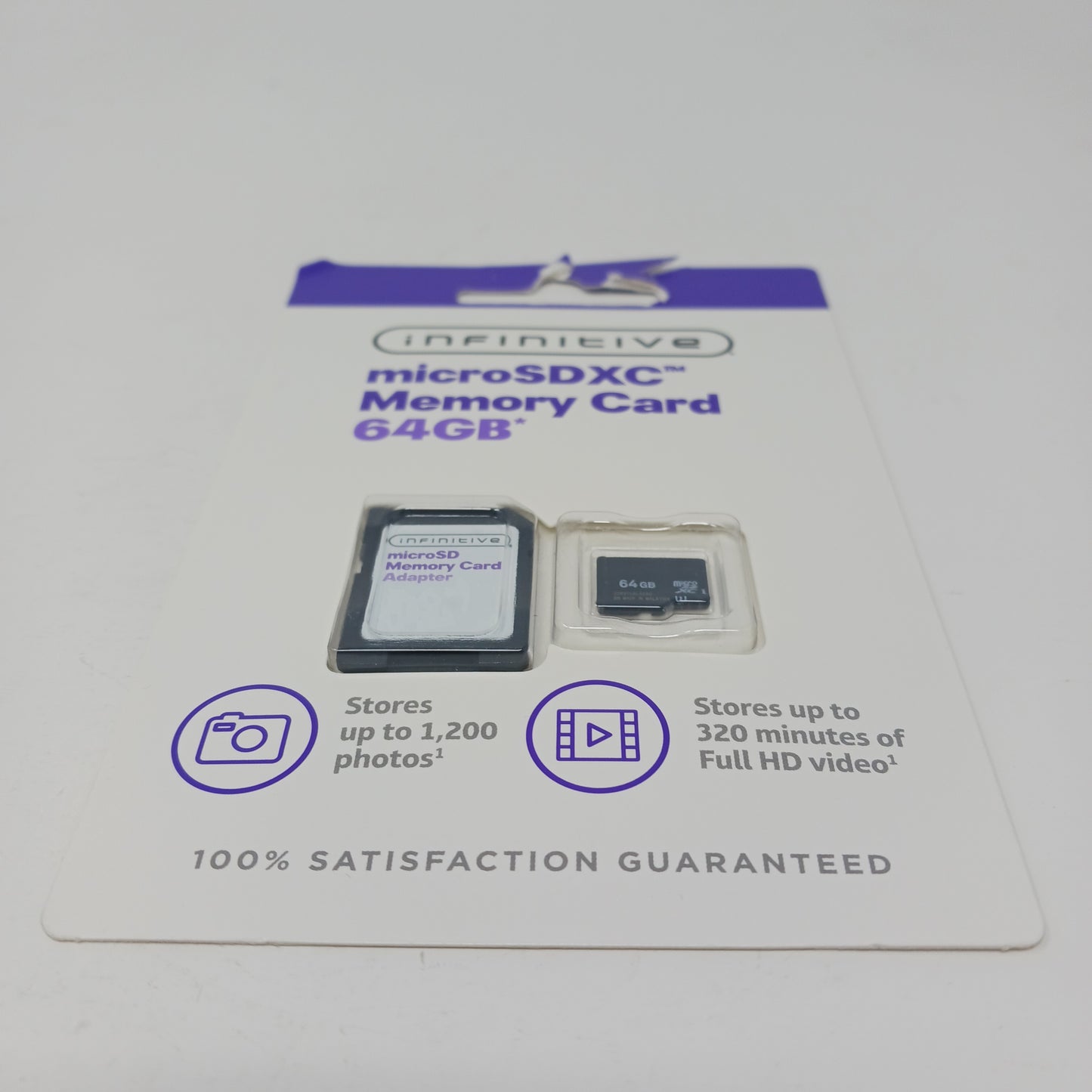 New Infinitive 64GB MicroSDXC Memory Card