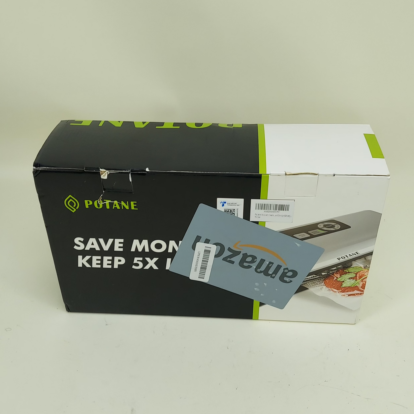 Potane 8-in-1 Precision Vacuum Food Sealer Powerful Pro Machine 4 Modes NO BAGS