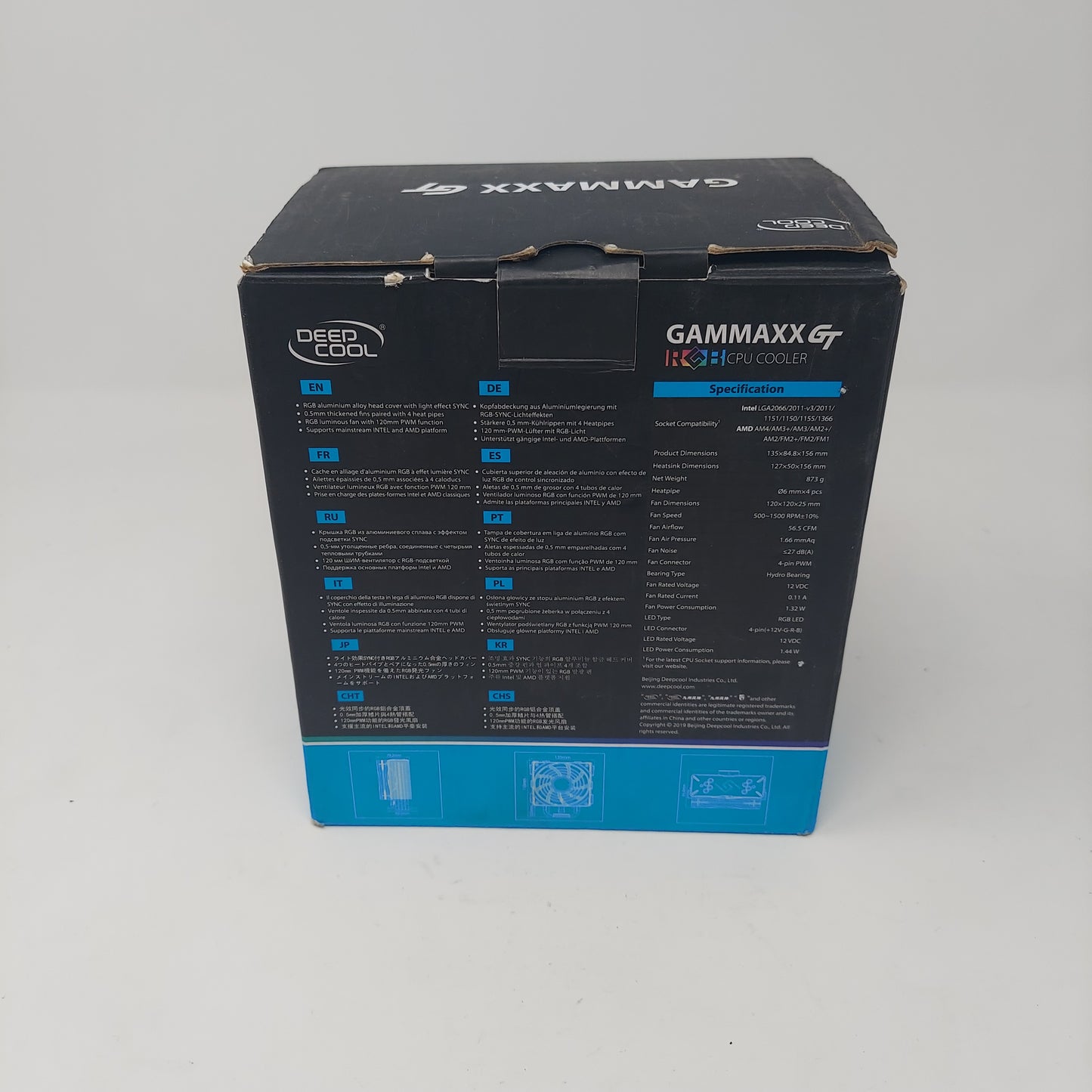 New Gammaxx GT RGB CPU Cooler