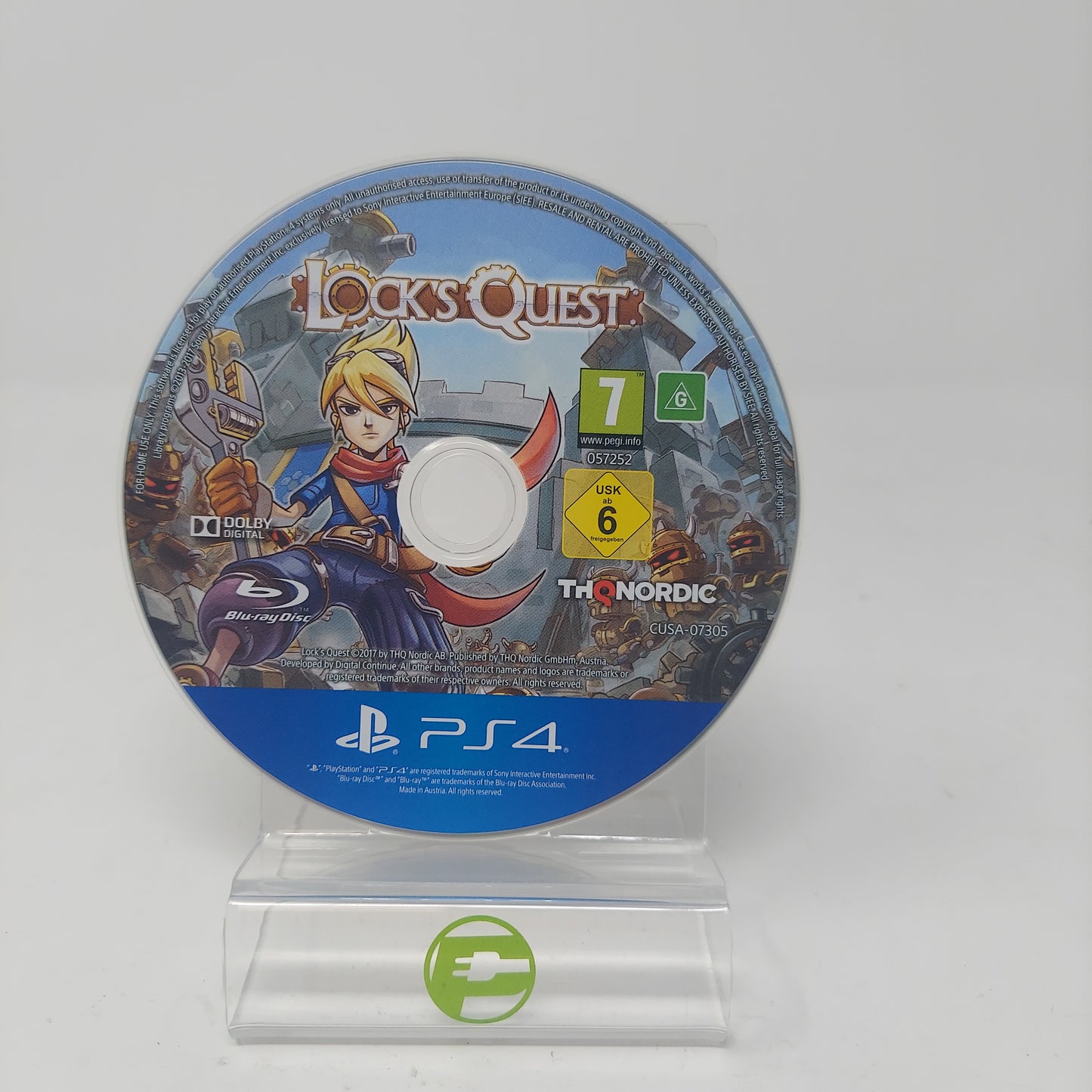 Lock's Quest (Sony PlayStation 4 PS4, 2017) PAL