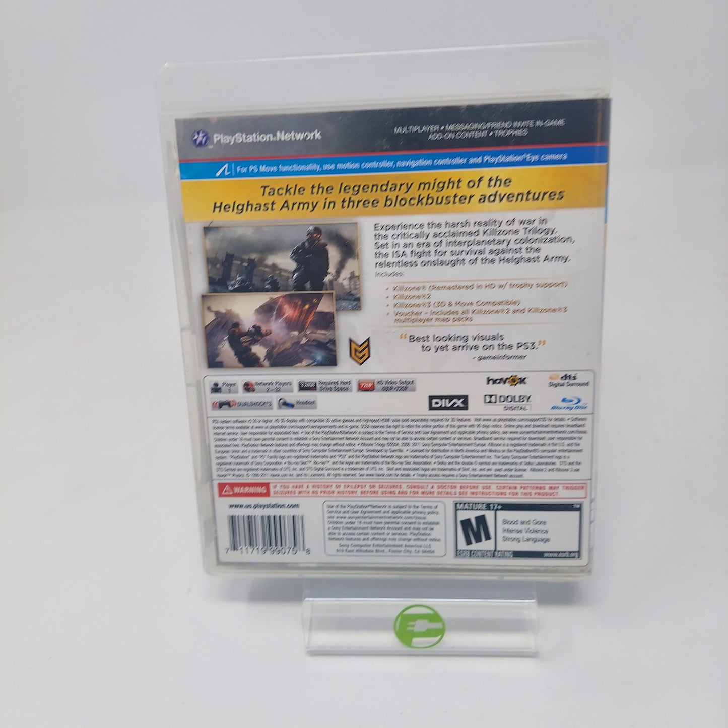 Killzone Trilogy Collection (Sony PlayStation 3 PS3, 2012)