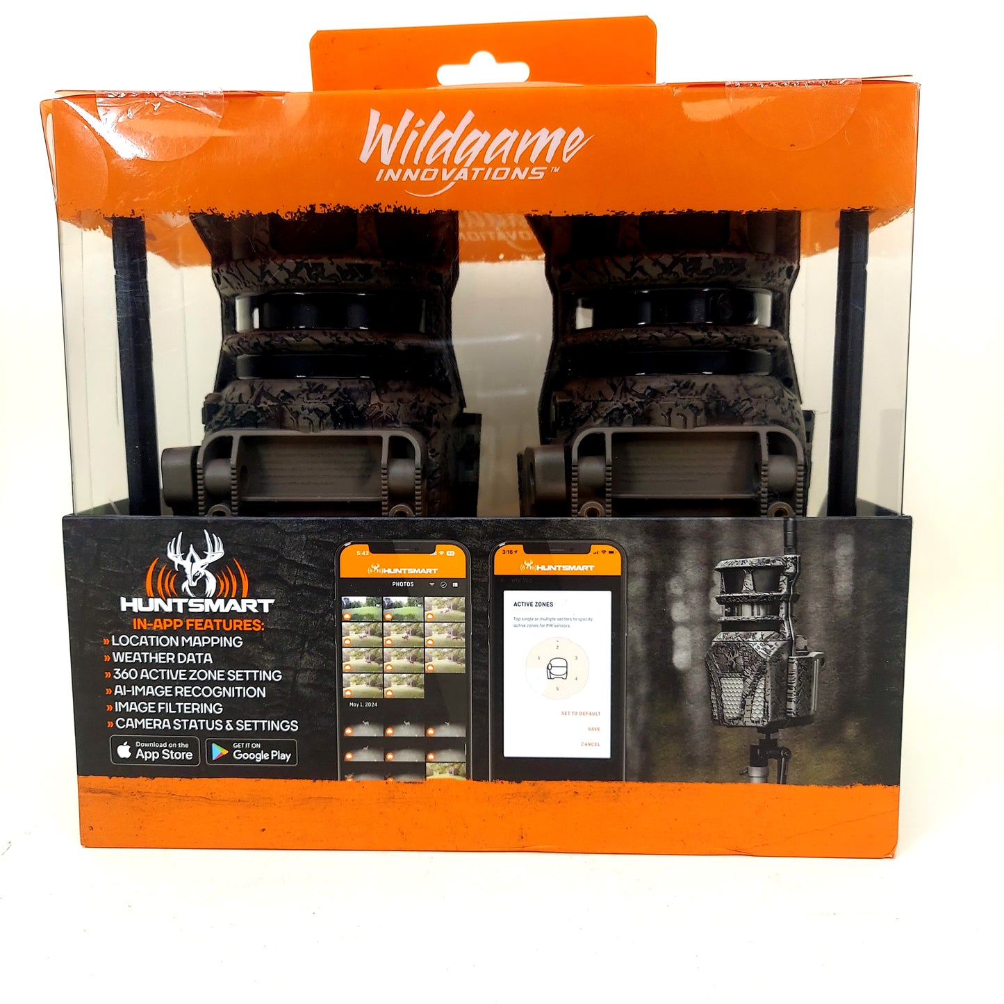 New HuntSmart Wildgame Innovations Orbit 360 Cellular Trail Camera WGI-ORB360