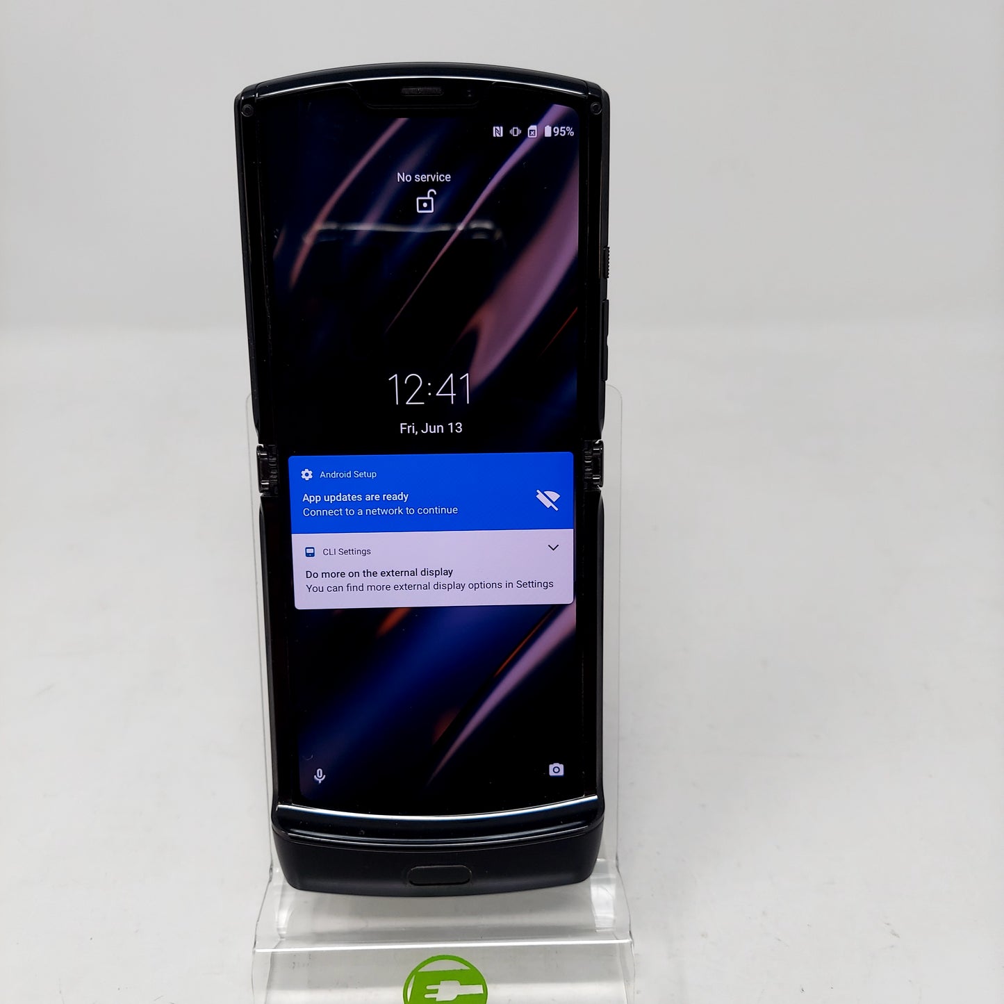 Verizon Motorola Razr 128GB Just Black XT2000-1