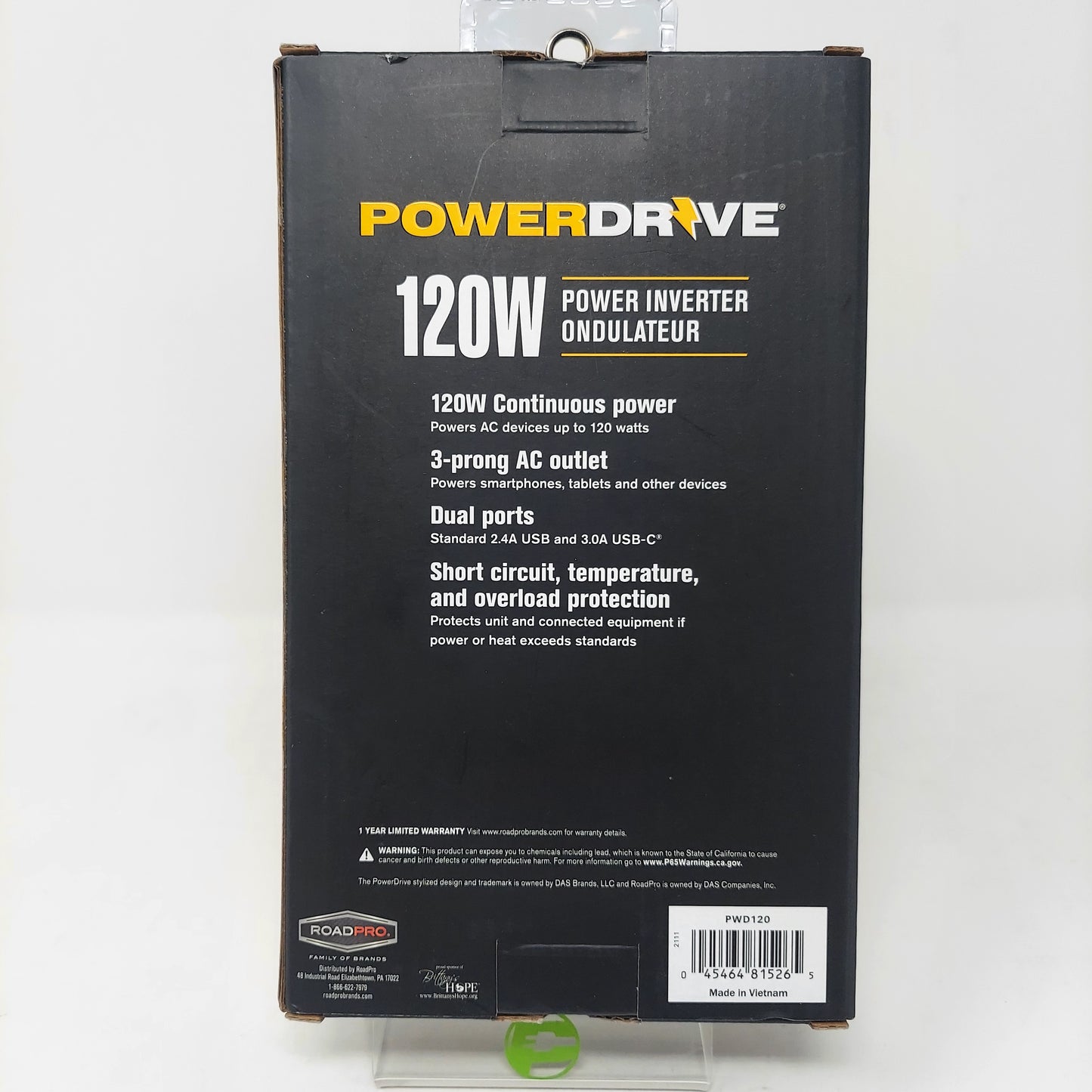 New PowerDrive Power Inverter PWD120