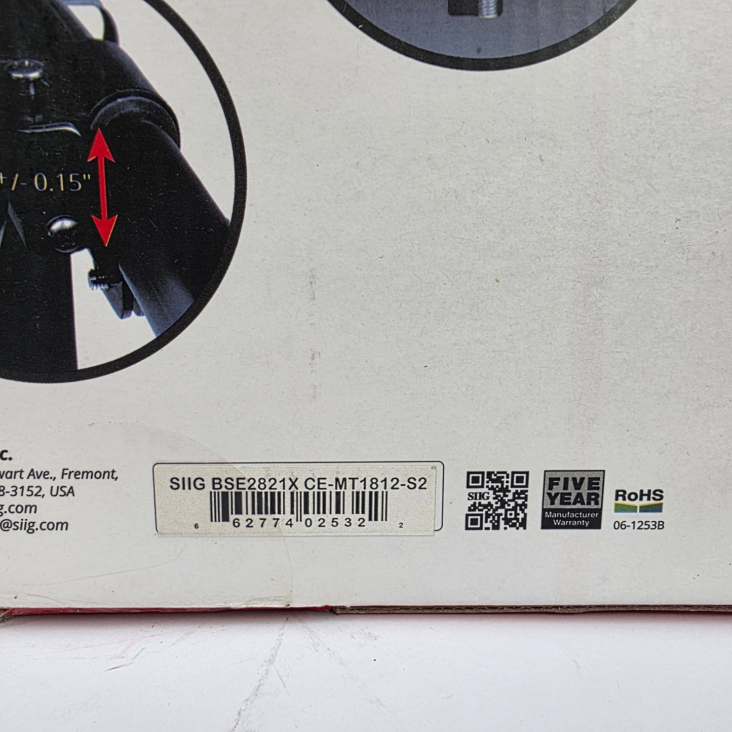 New Siig CEMT1812S2 Triple Monitor Desk Stand