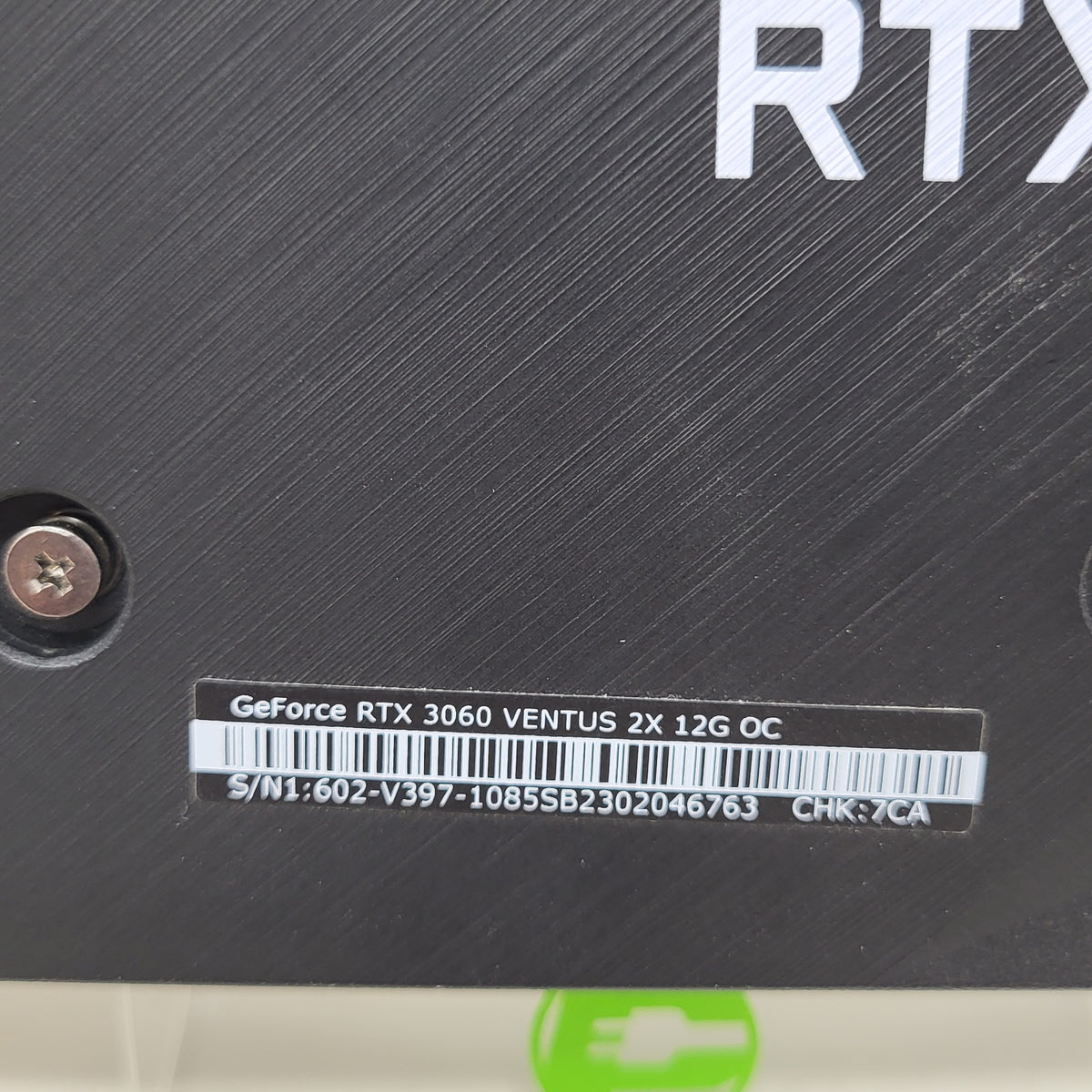MSI GeForce RTX 3060 Ventus 2X OC 12GB GDDR6 Graphics Cardย