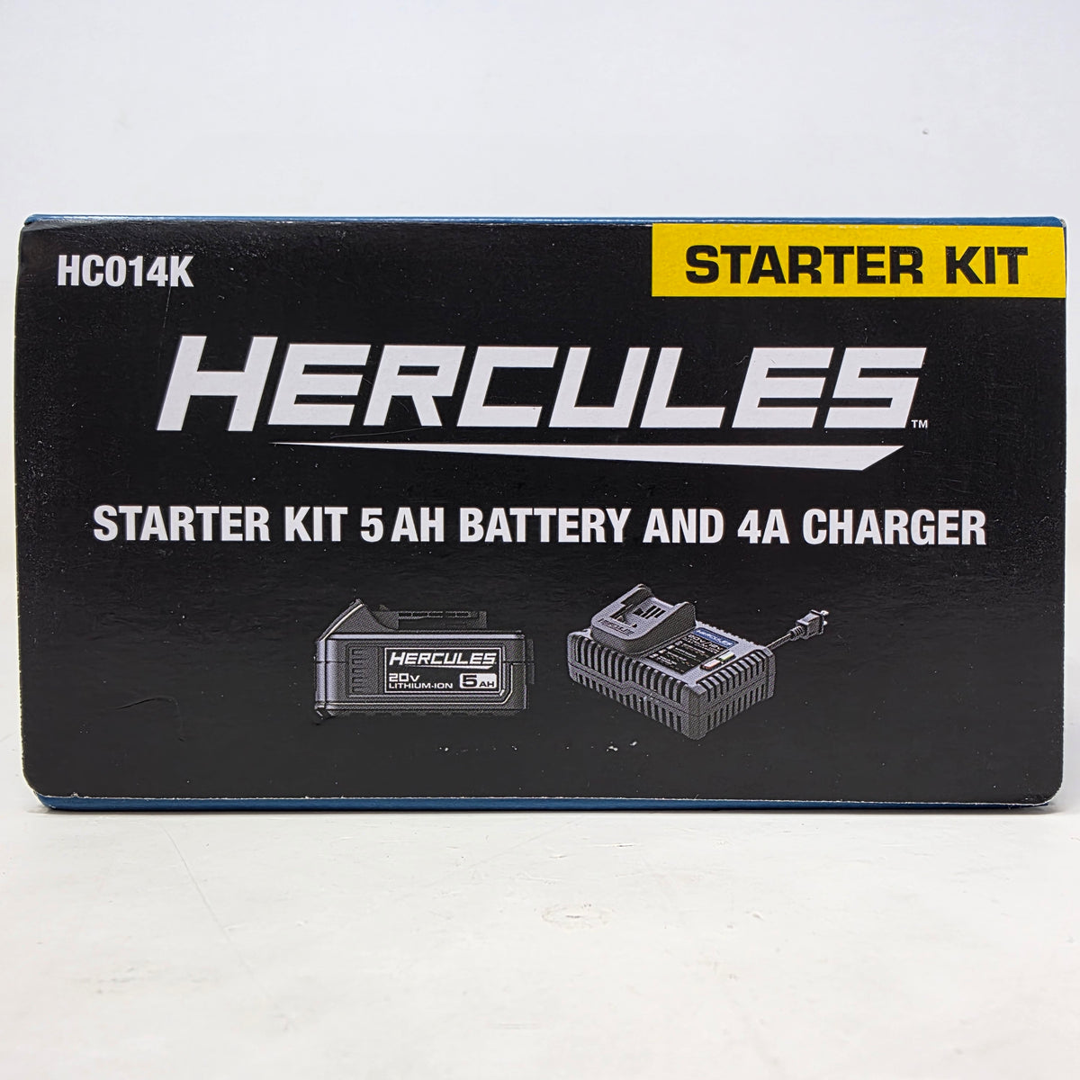 New HERCULES 20V 5 Ah Lithium-Ion Battery & 4A Charger Starter Kit 71262