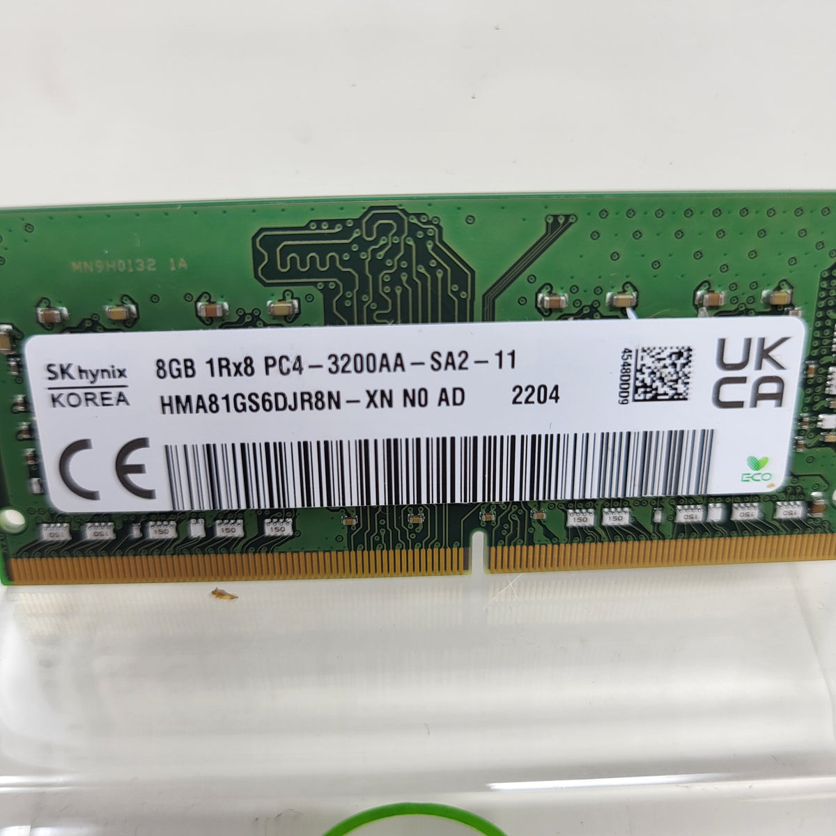 SK Hynix 8GB (1x8GB) RAM DDR4 3200MHz HMA81GS6DJR8N-XN