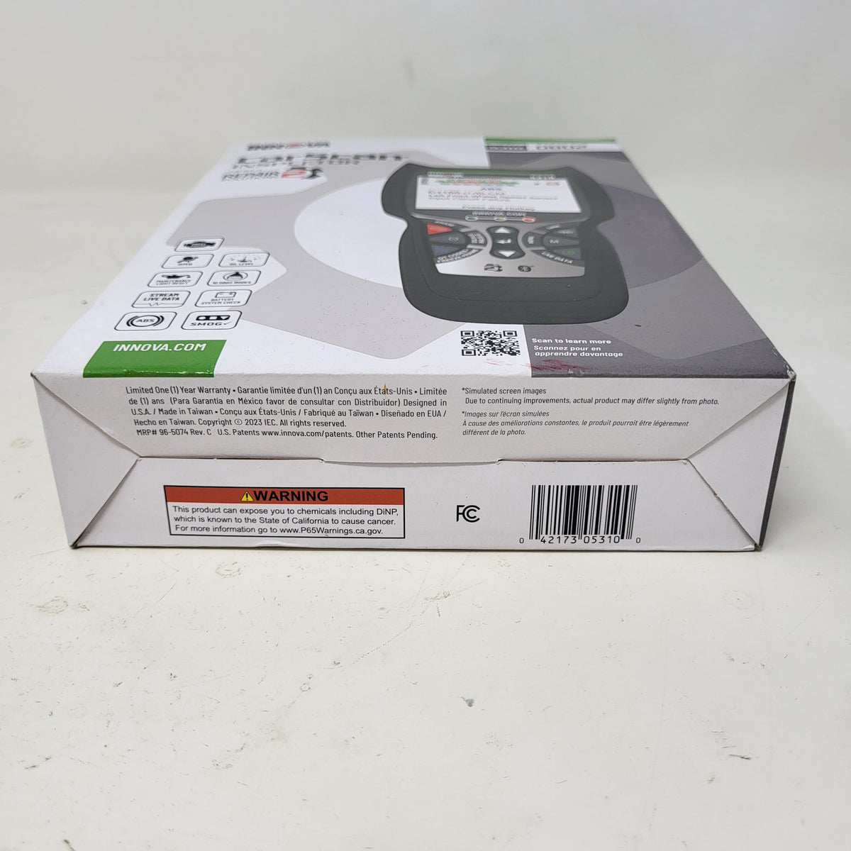 New Innova 5310 OBD2 Automotive Diagnostic Scanner Black
