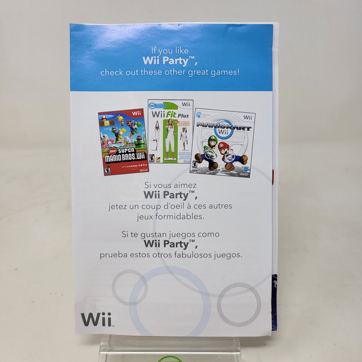 Wii Party (Nintendo Wii, 2010)