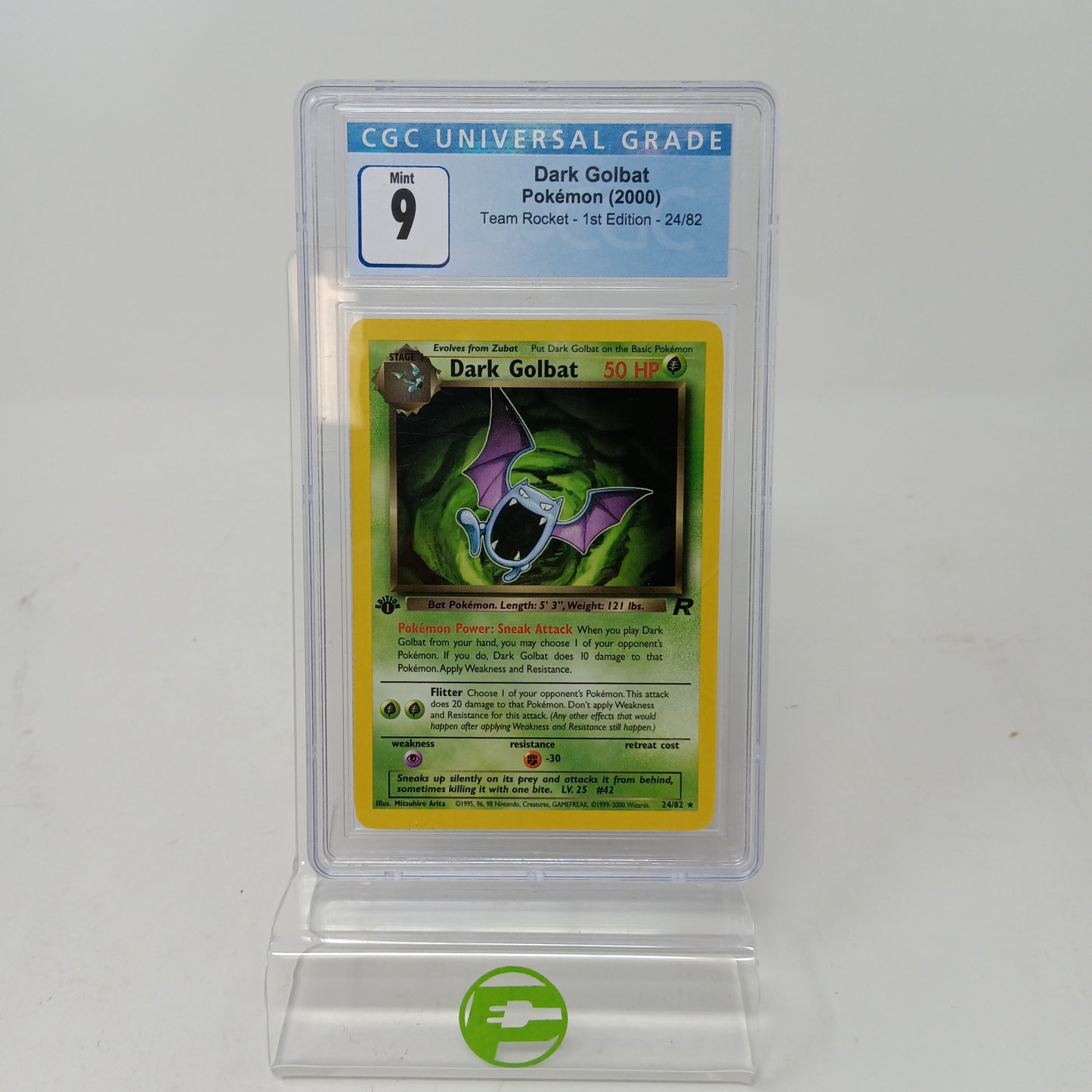 Pokémon TCG Team Rocket Dark Golbat 24/82 English