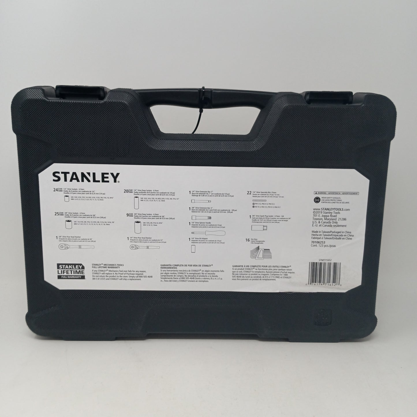 New Stanley STMT71652 123 Peice Tool