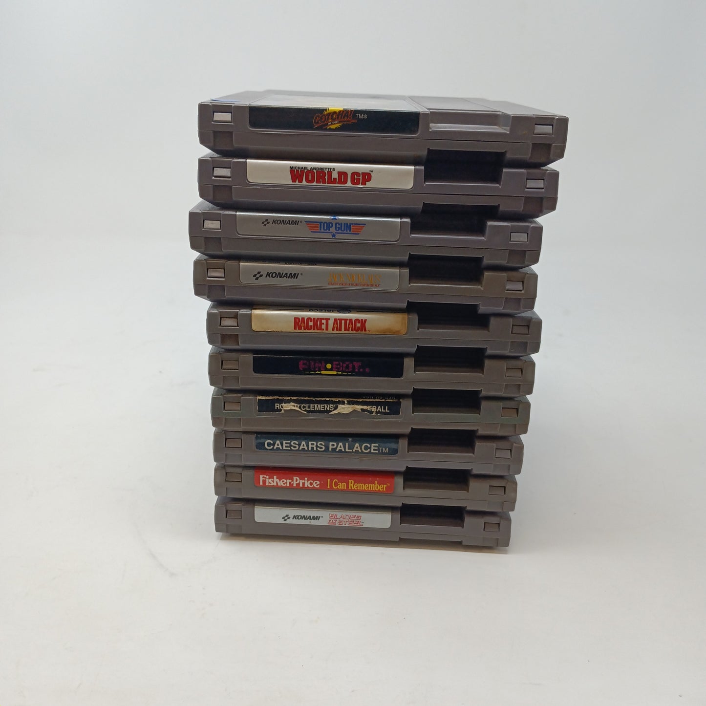 Lot of 10 Nintendo NES Games