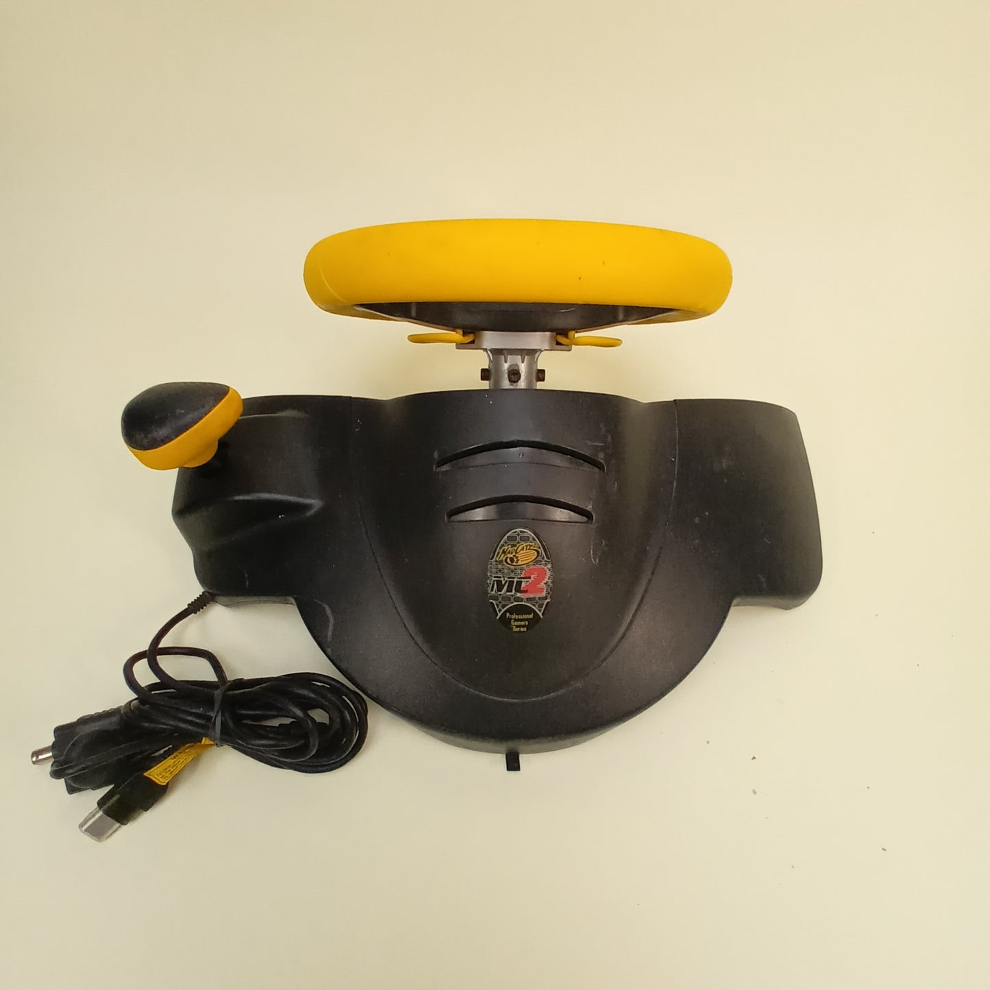 Mad Catz MC2 Racing Wheel Microsoft Xbox Nintendo Game cube PlayStation 2