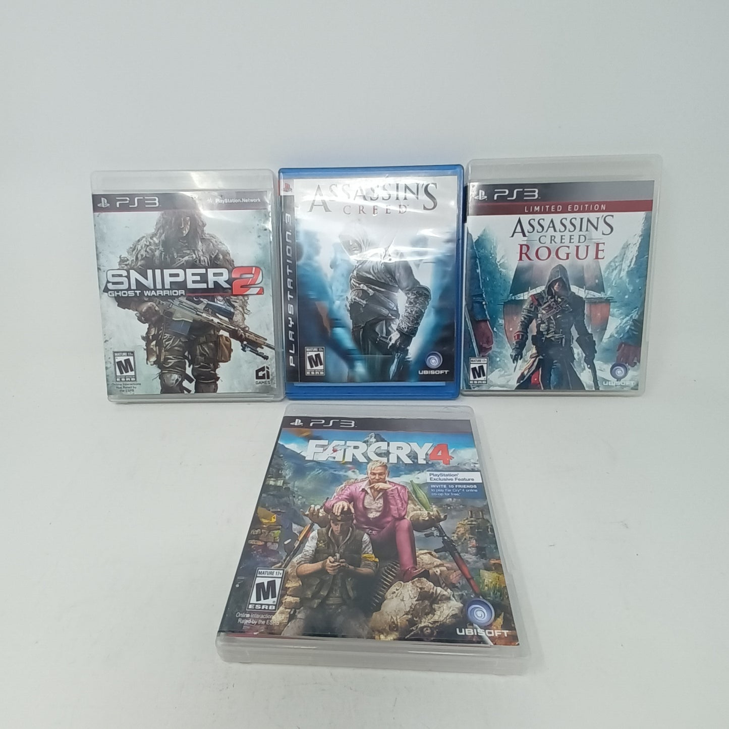 Lot of 10 Sony PlayStation 3 PS3 Games