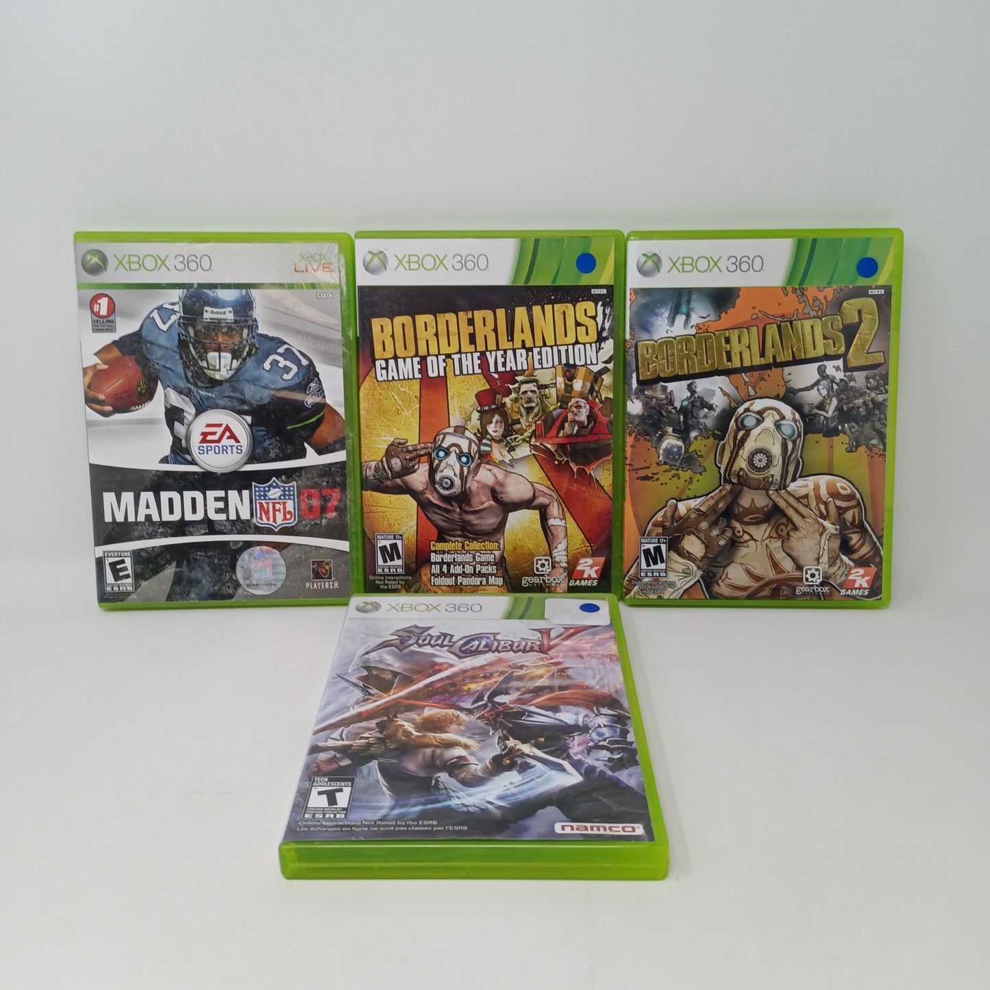 Lot of 10 Microsoft Xbox 360 Games