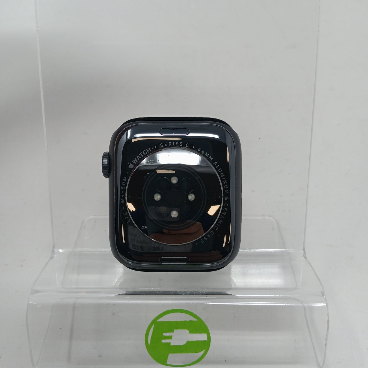 Unlocked Apple Watch Series 6 44MM Black Ceramic Black Metal MO7H3LL/A