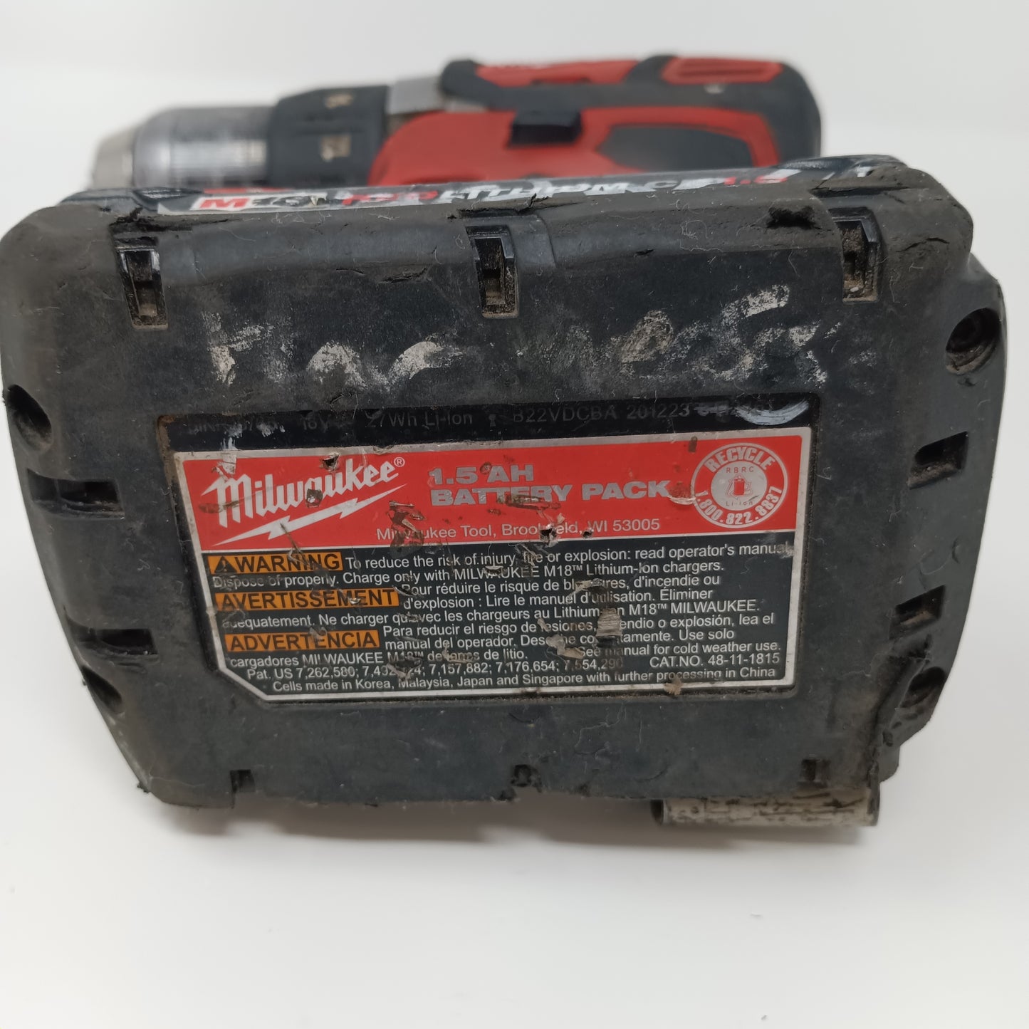 Milwaukee 2606‑20 M18 1/2" Drill Driver Cordless Tool with M18 Battery Included