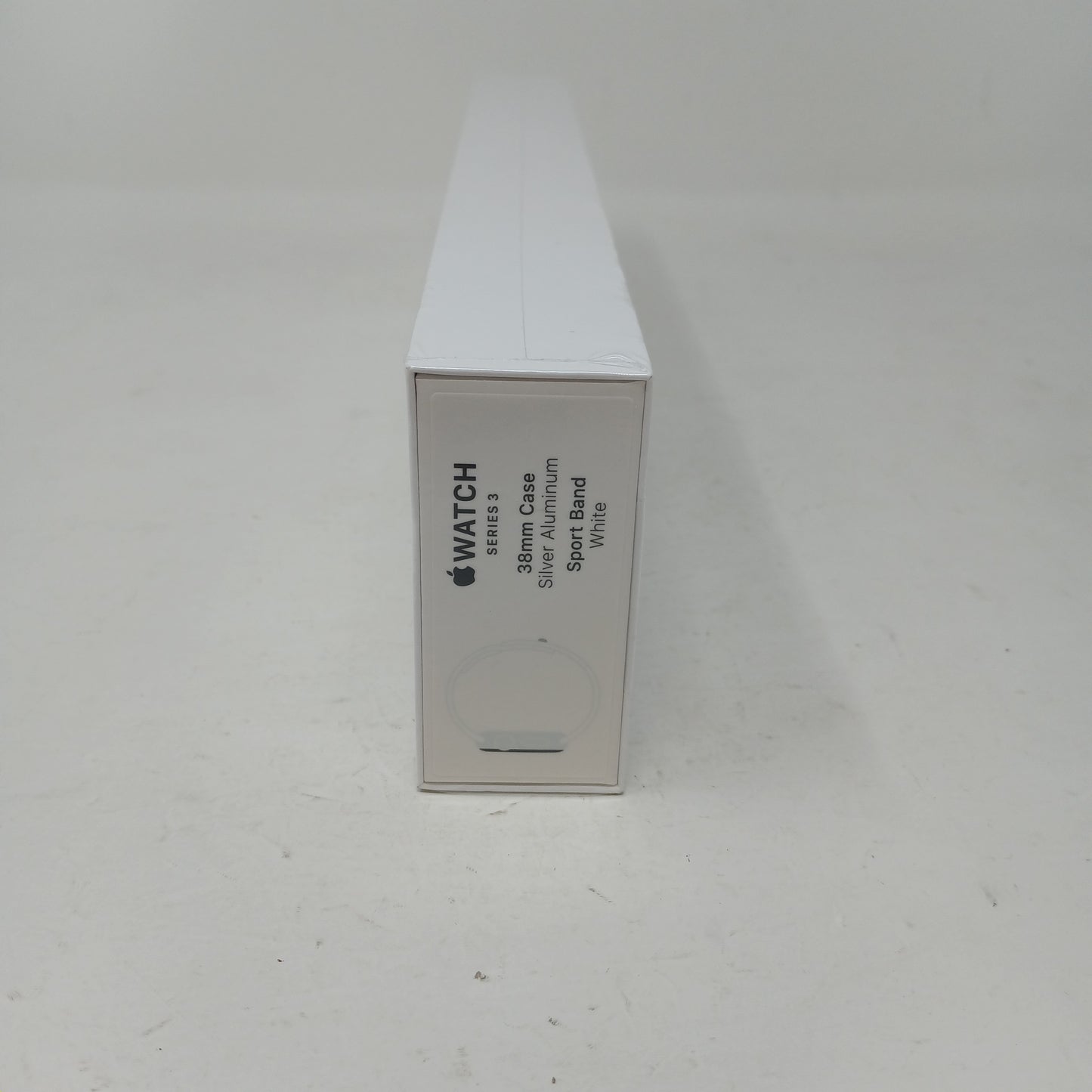 Broken GPS Only Apple Watch Series 3 38MM Silver Aluminum A1858 Bad Battery