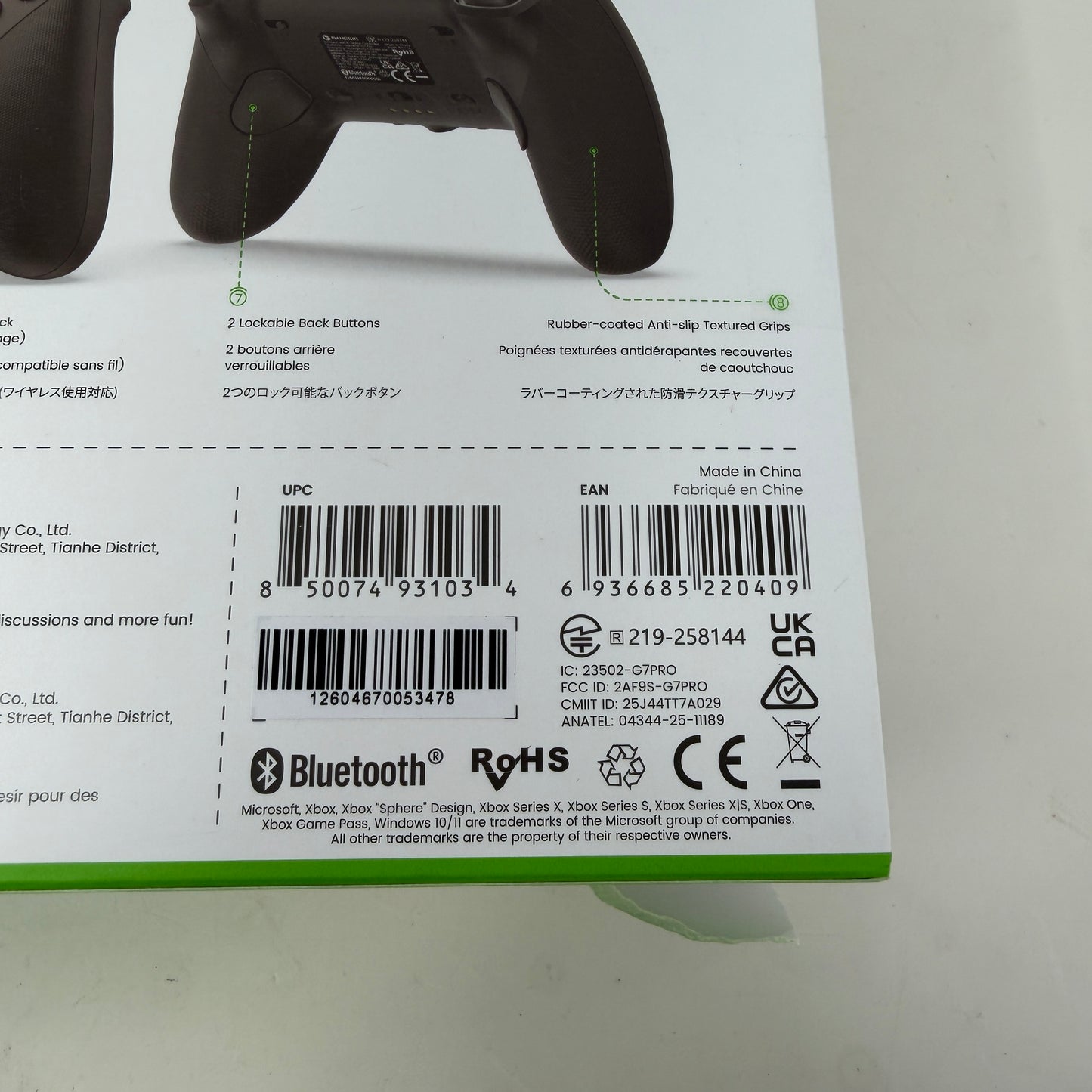 New GameSir G7 Pro Tri-Mode Wireless Controller Xbox Series X/S PC Android Ember