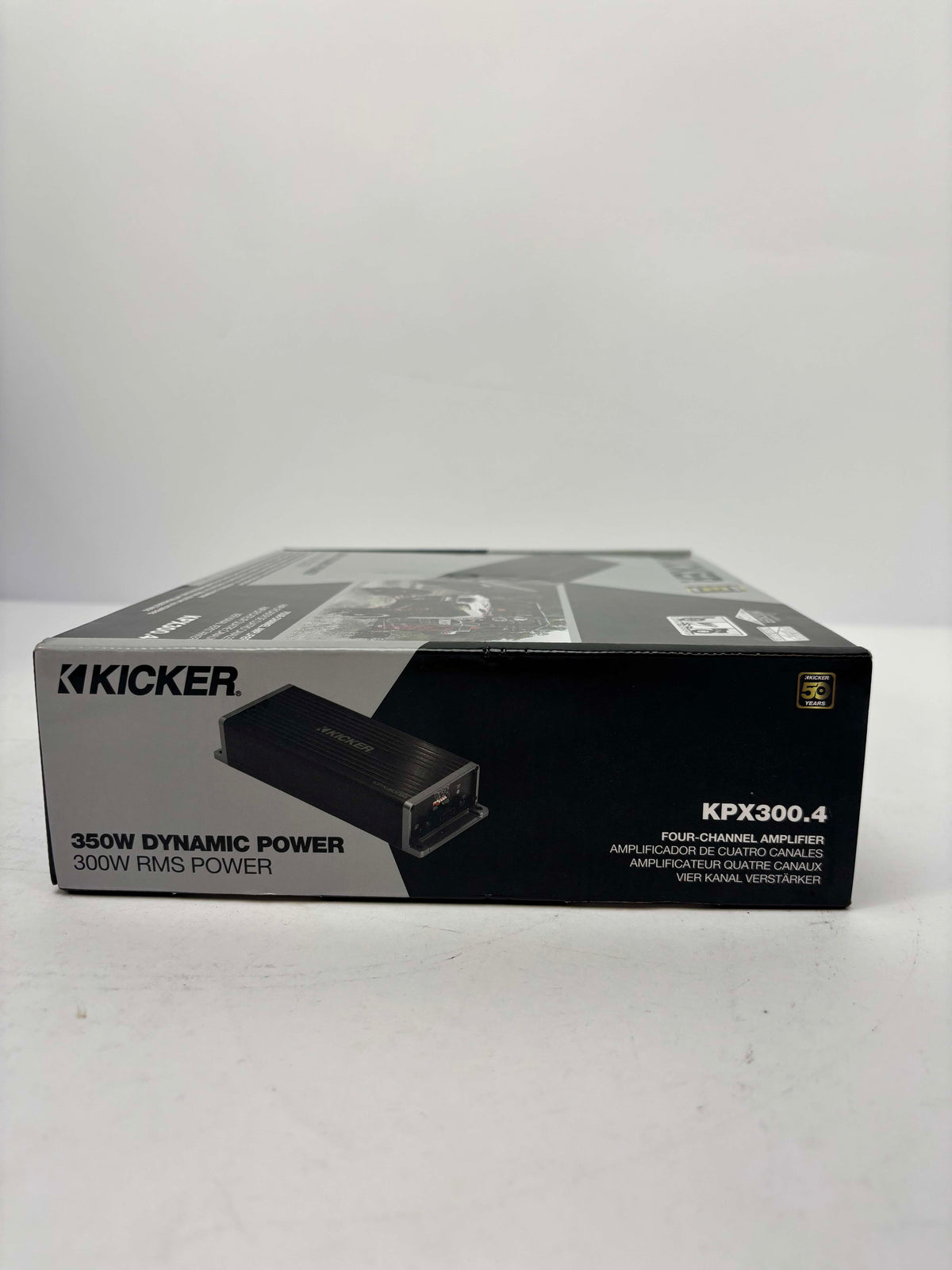 New
Kicker KPX300.4 Full-Range 4-Channel Compact Amplifier