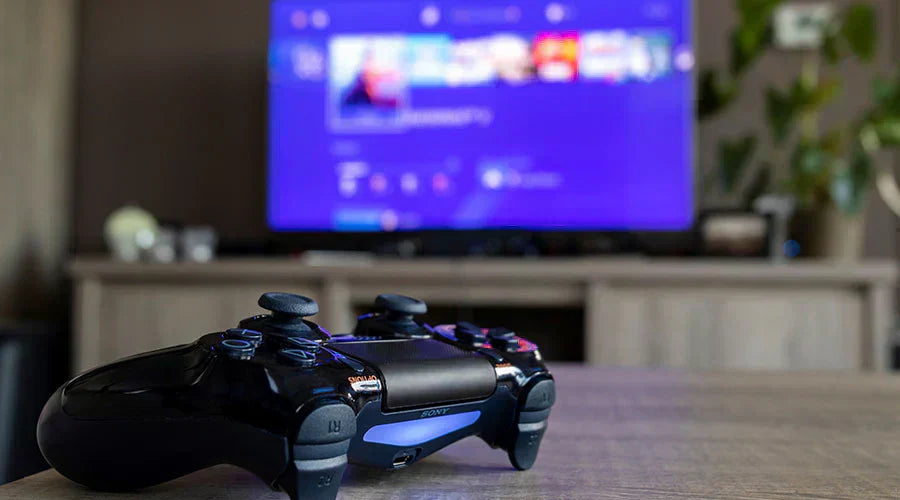 Video game consoles displayed for resale evaluation at PayMore Abilene