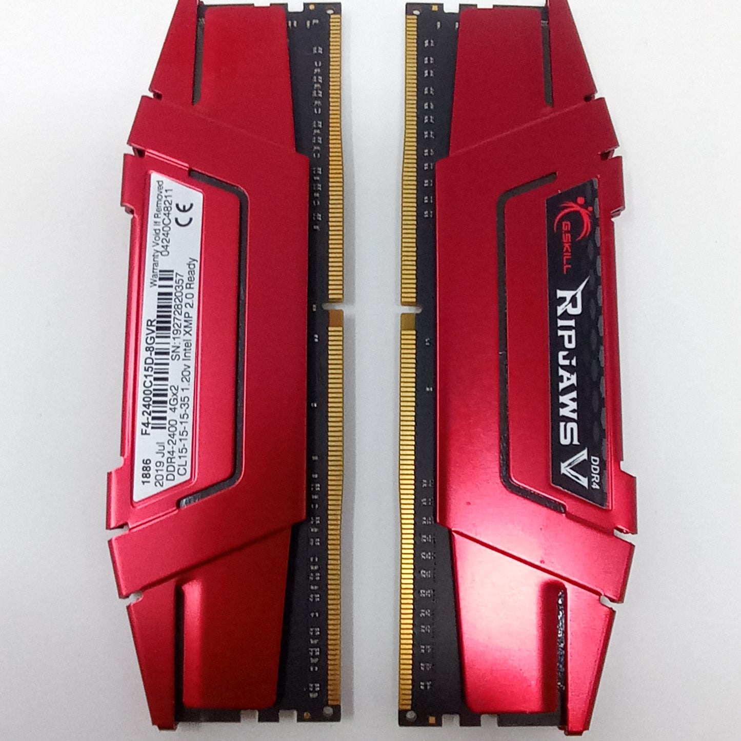 G.Skill RipJaws V 8GB (2x4GB) DDR4 2400MHz 21404054729