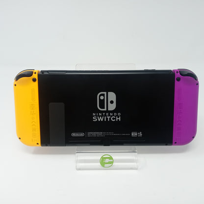 Nintendo Switch v1 Video Game Console HAC-001 Purple/Orange