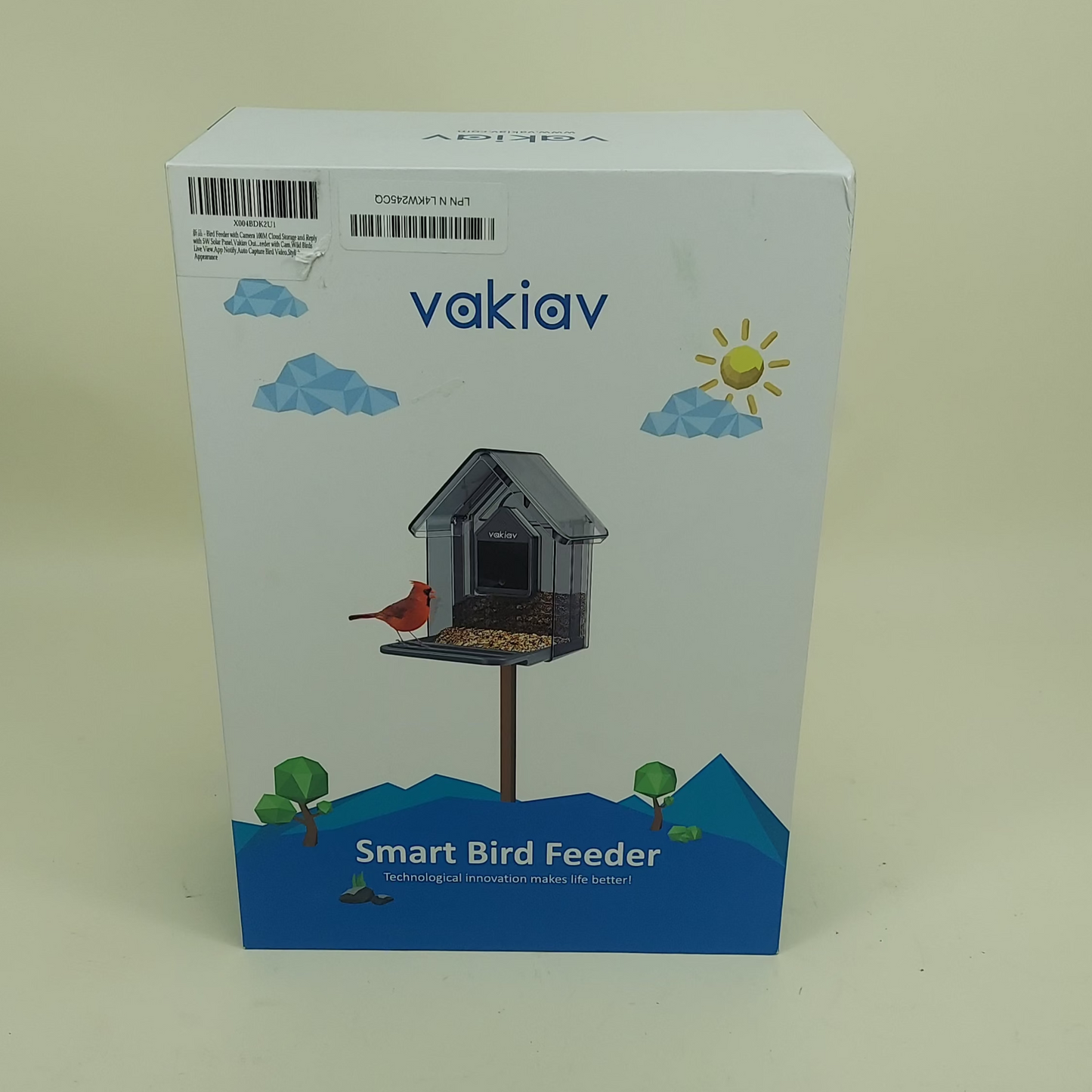 New Vakiav Smart Bird Feeder