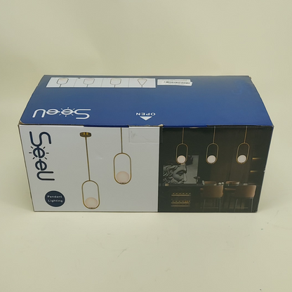 New Modern Style Chrome Chandelier, Single Hanging Light Fixture Milky Glass Globe