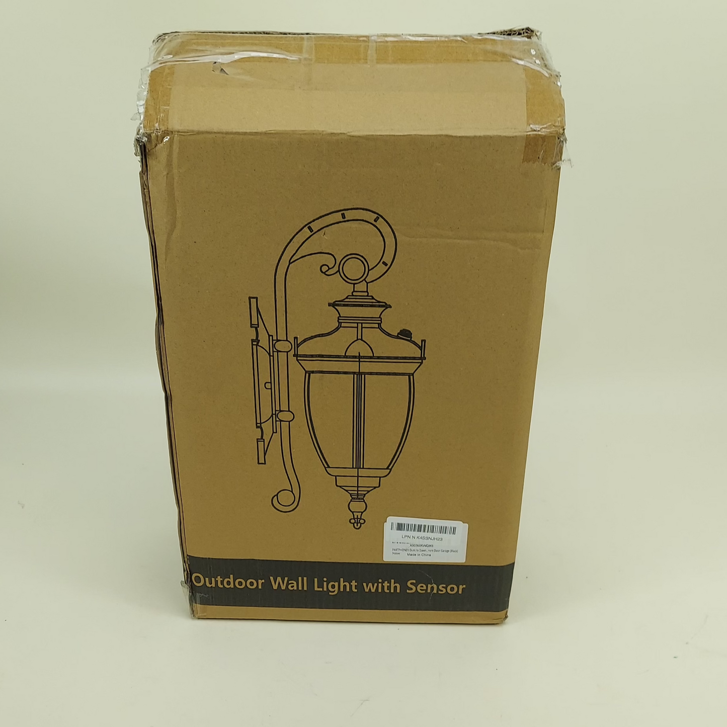 Outdoor Wall Light with Sensor