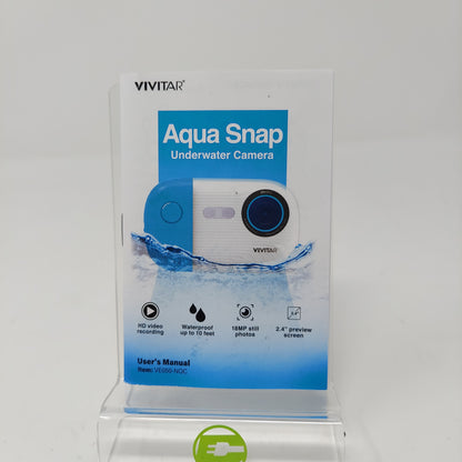 Vivitar Aquasnap VE050-NOC 18.1MP Underwater Camera 60 Shutter Count