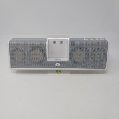 White Logitech MM50 Speaker Dock