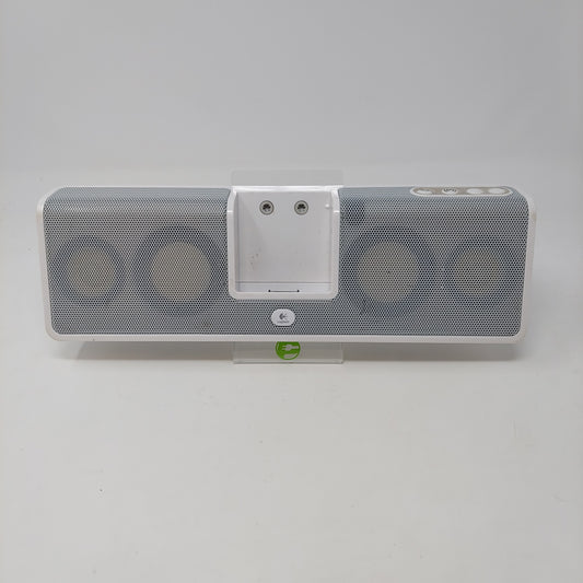 White Logitech MM50 Speaker Dock