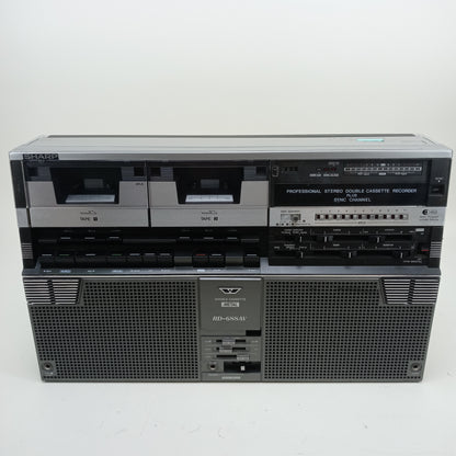 Sharp RD-688AV Professional Stereo Double Cassette Recorder + Sync Channel