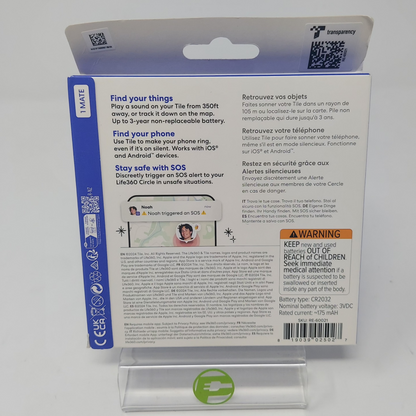 New Tile I Mate Wireless SOS Alert