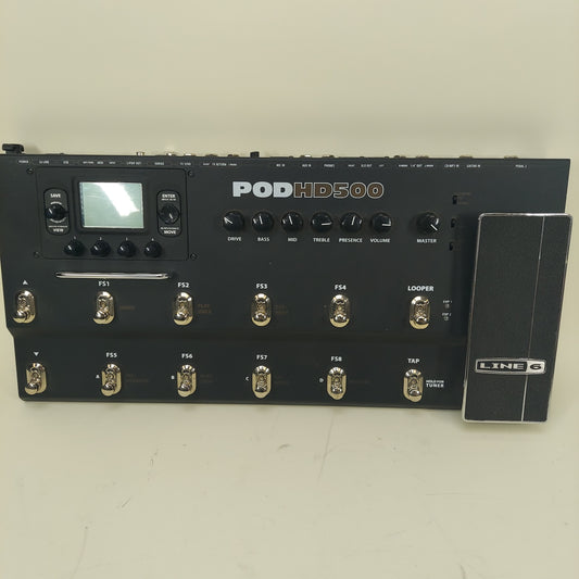 Line 6 Pod HD500 Guitar Multi effects Processor Amp Simulator