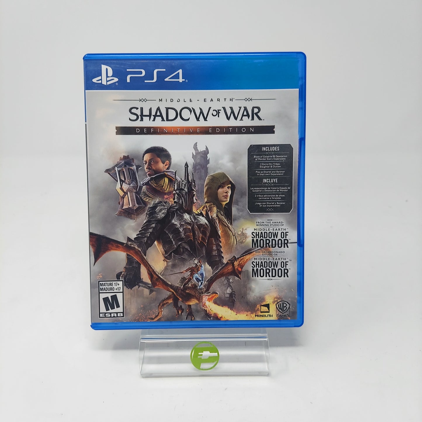 Middle Earth: Shadow Of War [Definitive Edition] (Sony PlayStation 4 PS4, 2018)