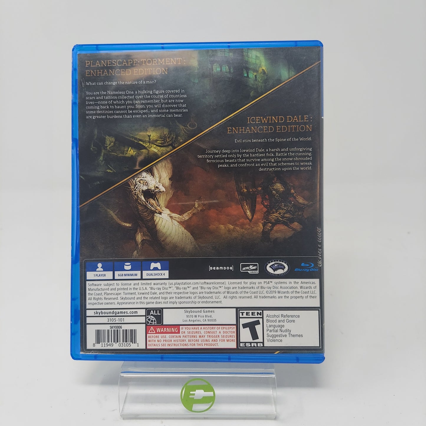  Torment & Icewind Dale Enhanced Editions (Sony PlayStation 4 2019)