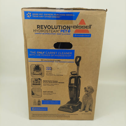 New Bissell HydroSteam Pet Hydro Steam Cleaner 3424R