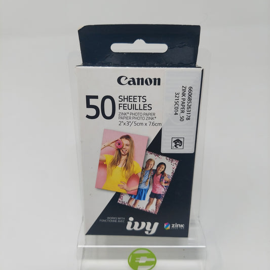 New Canon 50 Film Sheets ZP-2030-50