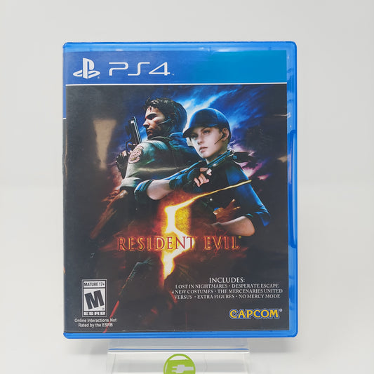 Resident Evil 5 (Sony PlayStation 4 PS4, 2016)