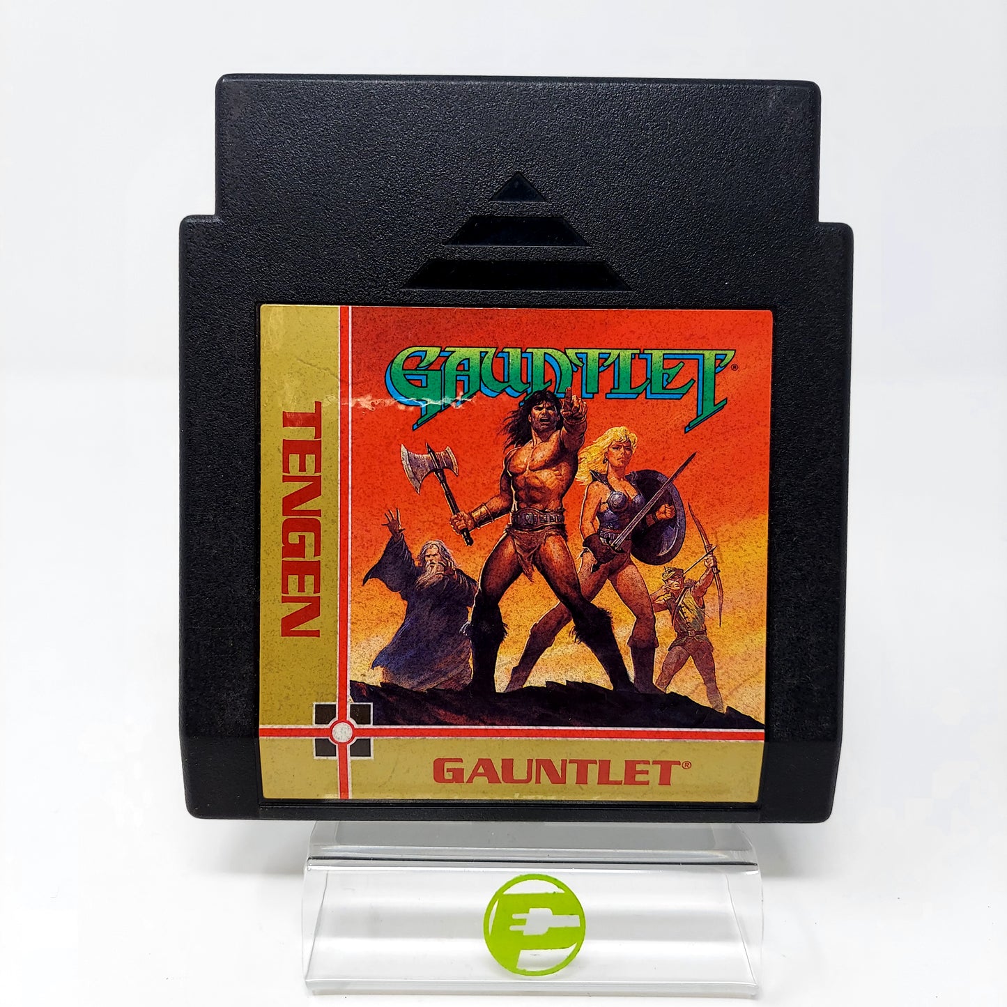 NES Gauntlet (Tengen, Nintendo, 1986) Black Cartridge
