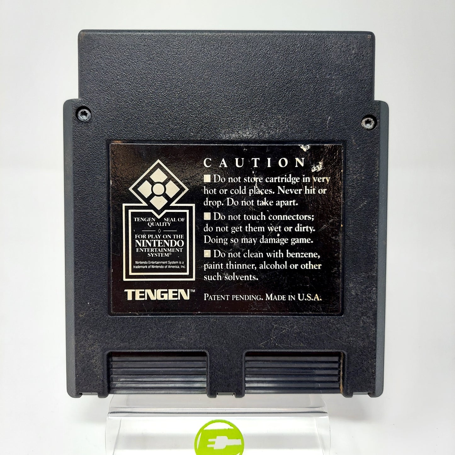 NES Gauntlet (Tengen, Nintendo, 1986) Black Cartridge
