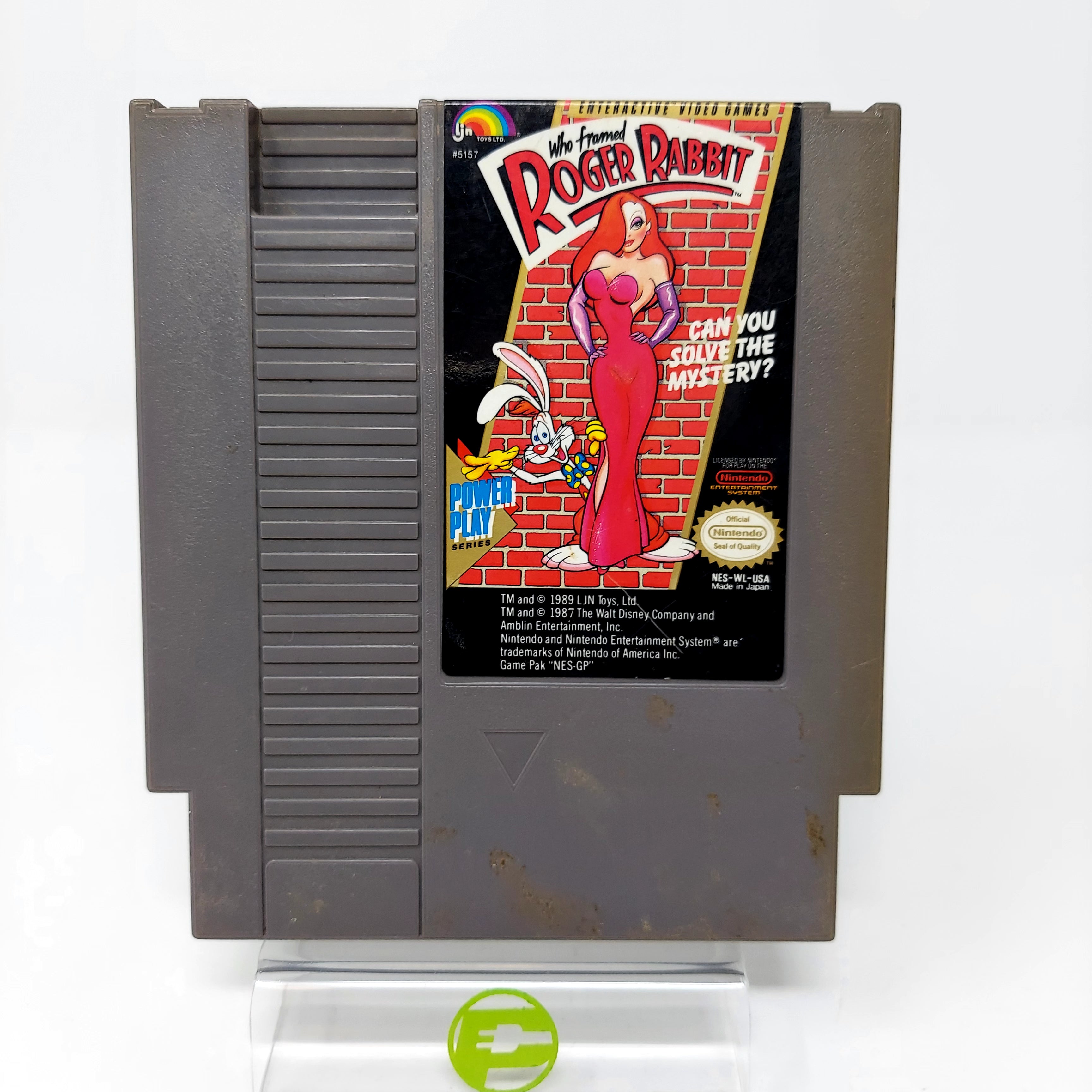 Who Framed Roger Rabbit (Nintendo NES, 1989) – PayMore Abilene