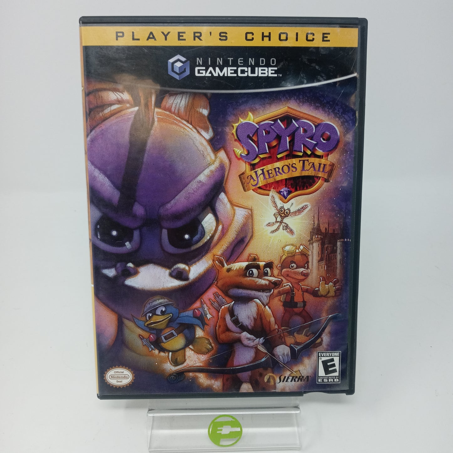 Spyro A Hero's Tail (Nintendo GameCube, 2004) Player's Choice CIB