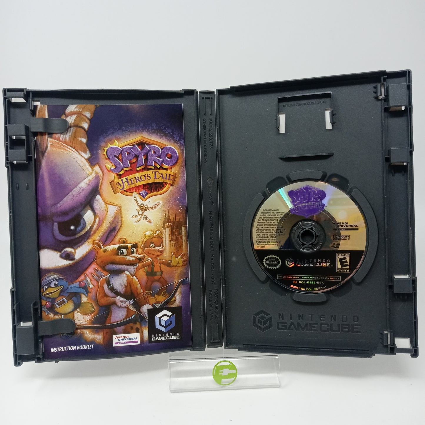 Spyro A Hero's Tail (Nintendo GameCube, 2004) Player's Choice CIB